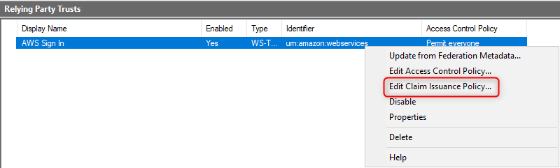 How to federate your on premise users to AWS using ADFS and SAML 2.0 PART 2